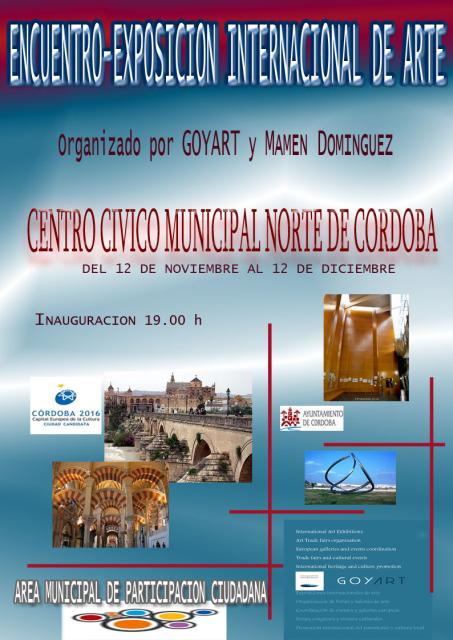 Exposición internacional en Cordoba.  Cartel
