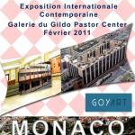 Cartel  Exposición en Monaco