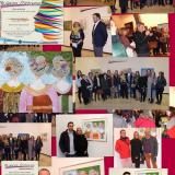 Collage fotografico de recuerdo de la exposición 2015