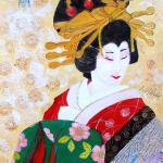 Oirán de Yoshiwara 1 de mi serie JAPONISMO